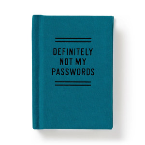 Definitely Not My Passwords-A Tiny Password Diary