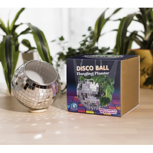 Bubblegum Stuff - Disco Ball Hanging Planter