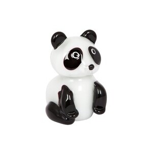 COLOURED GLASS PANDA BAO BAO