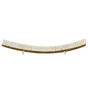 Reja Bone Incence Holder 26.5x4cm Ivory