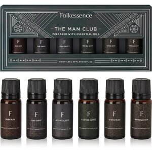 Folkessence Oils - The Man Club Gift Pack (Set of 6) 10ml