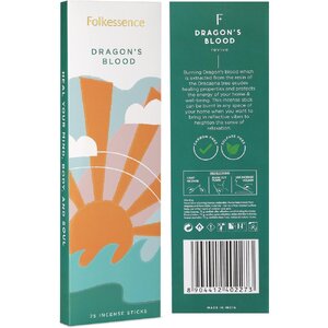 Folkessence Incense - Dragons Blood 75 Sticks