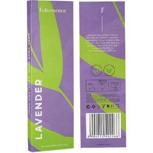 Folkessence Incense - Lavender 75 Sticks