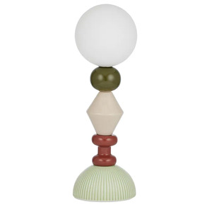 Mercer Porcelain Lamp 12.5x37.5cm Multi