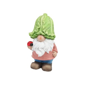 36.5CM STANDING LETTUCE GNOME - BULK ITEM