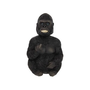 17cm Gorilla Flipping Bird Bobble Head