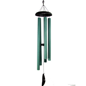 130cm 5 Tube Green Tuned Wind Chime