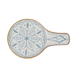 Aleah Ceramic Spoon Rest 14x22cm Blue