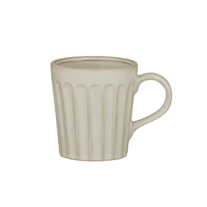 Bistrot Ceramic Mug 13x9x10cm White
