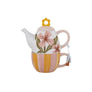 Lulu Ceramic Tea For One 19.5x9x11cm