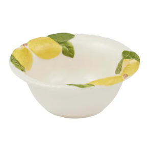 Limone Ceramic Bowl 12x6cm Yellow