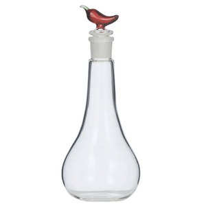 Chilli Glass Oil Bottle 8.5x20cm Red