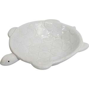 Turtle Plate Lrg White