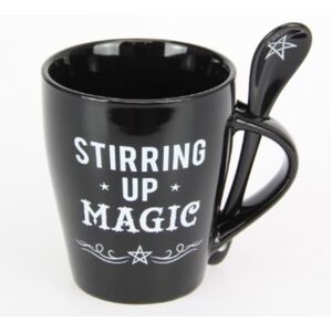 STIRRING UP MAGIC MUG AND SPOON SET