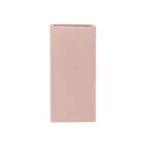 EM Smooth Groove Vase 9.5x5.5x19.5cm Pink