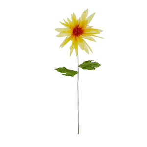 Daisy Paper Flower 25x75cm Yellow