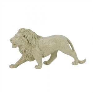 Resin Lion Ornaments 22.4x5.9x11cm - BULK ITEM