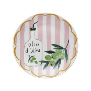 Cucina Side Plate 20cm Olive