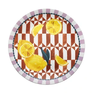 Valentina Rnd Platter Lemon