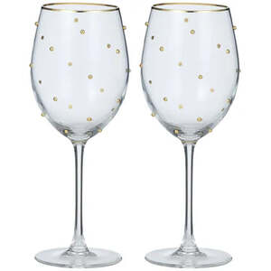 Gimlet S/2 Wine Glass 9x24cm Gold