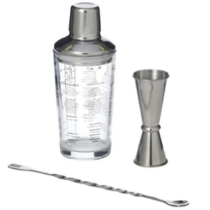 Jones S/3 Cocktail Shaker Set 8x26cm